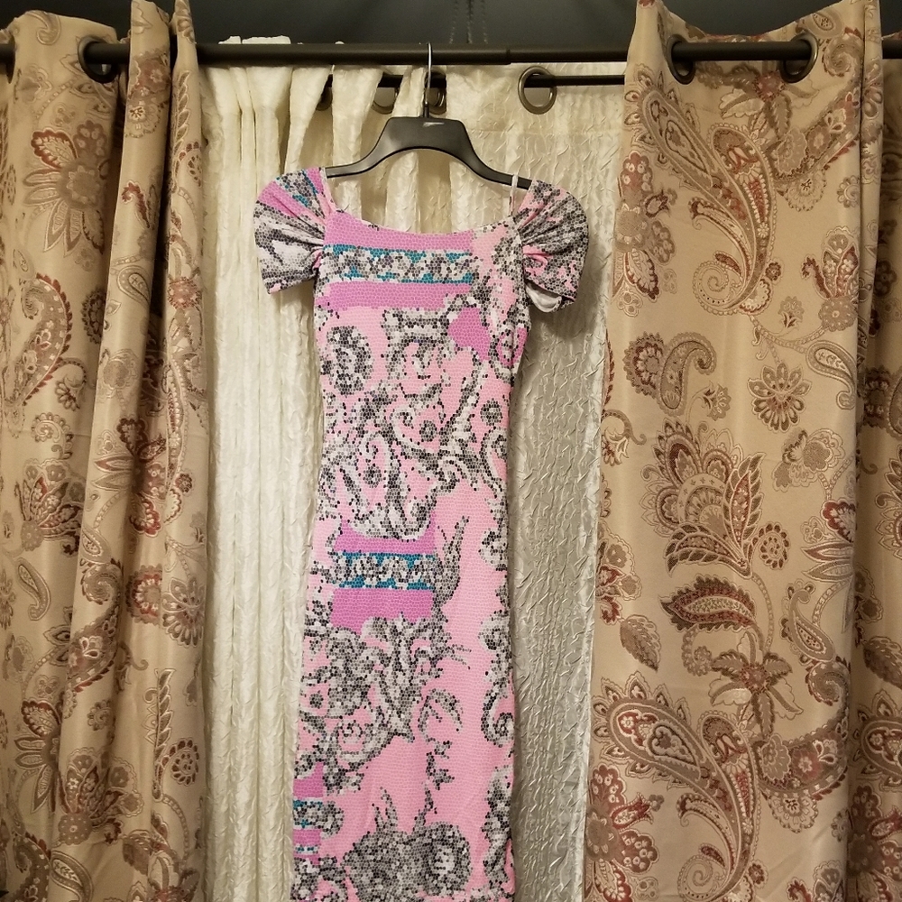 VERSACE COLLECTION pretty in pink dress - Picture 6 of 8